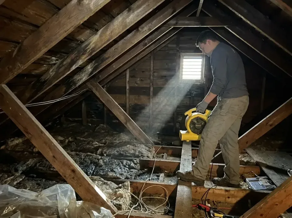 attic-water-damage-drying-proc-007 — frequently asked questions, Emergency Water Extraction & 24/7 Flood Response in Potosi,…